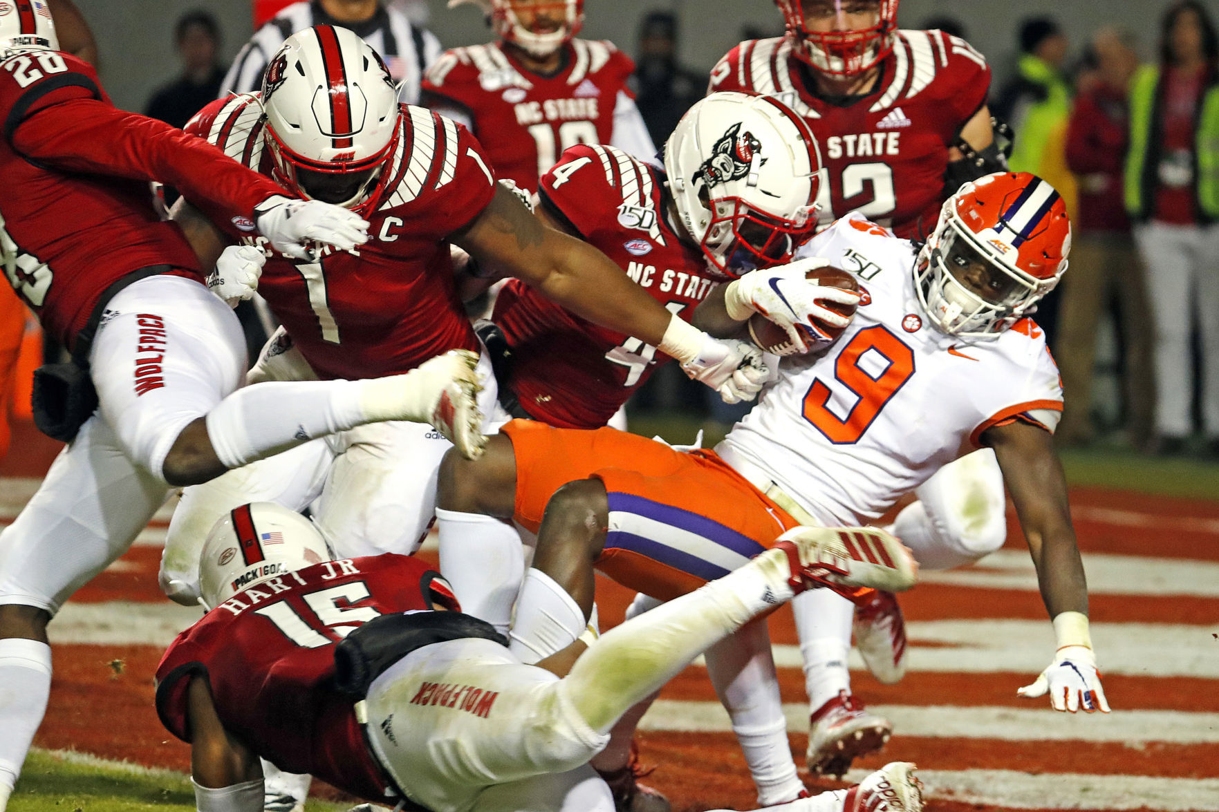 APTOPIX Clemson NC State Football